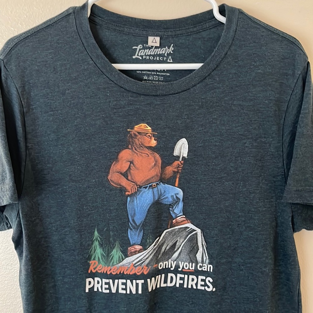 The Landmark Project “Only You” Smokey Bear Shirt, M